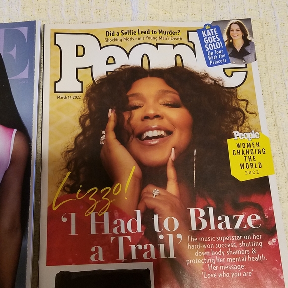 Two magazines 1  People Magazine March 2022 issue1  Vogue Magazine March 2 - Picture 5 of 12